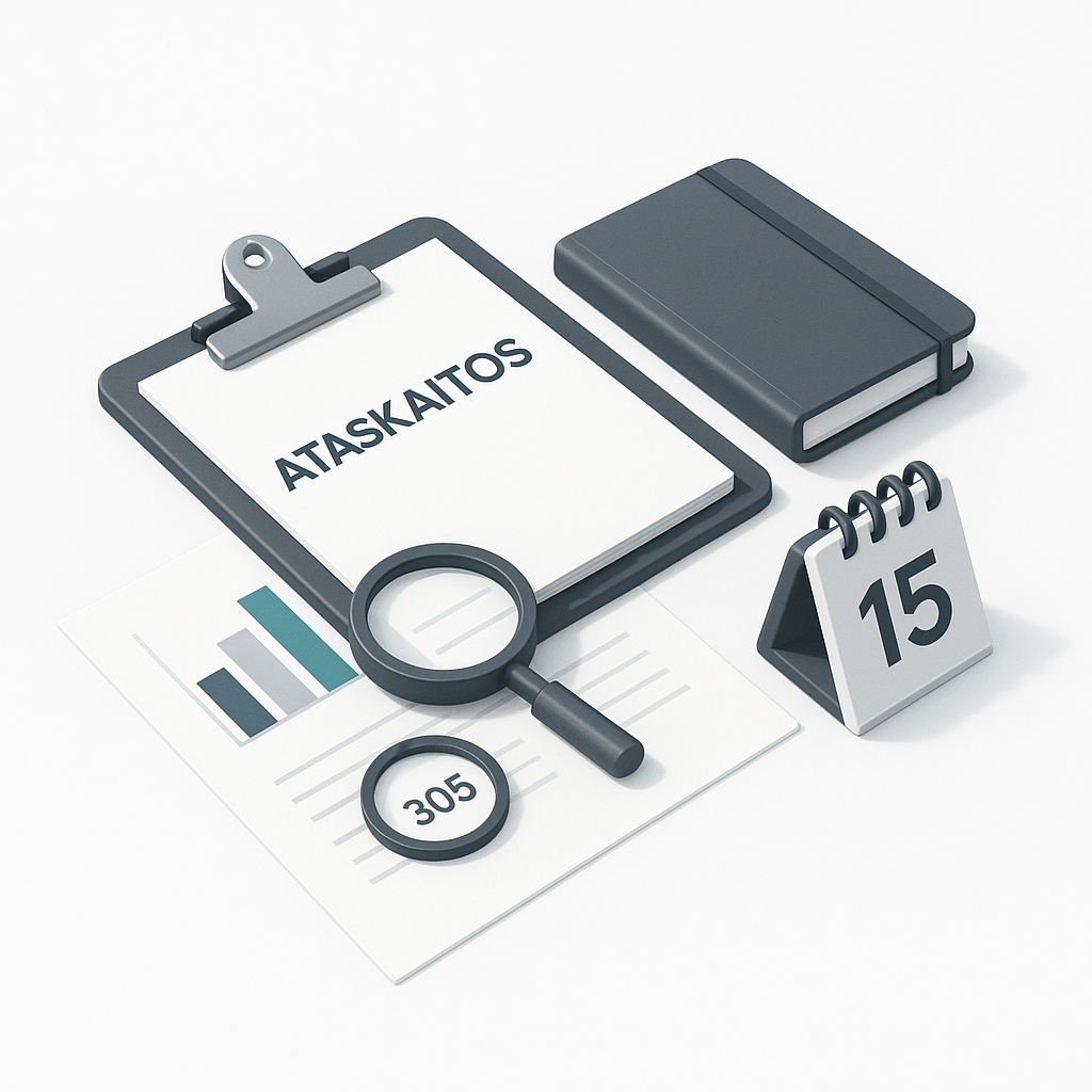 Metinės finansinės ataskaitos (mikro / mažai įmonei)