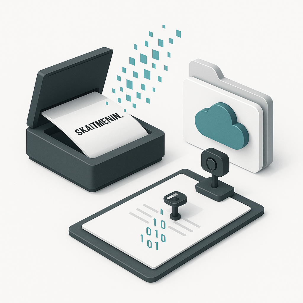 Dokumentų skaitmeninimas (kaina už dėžę)